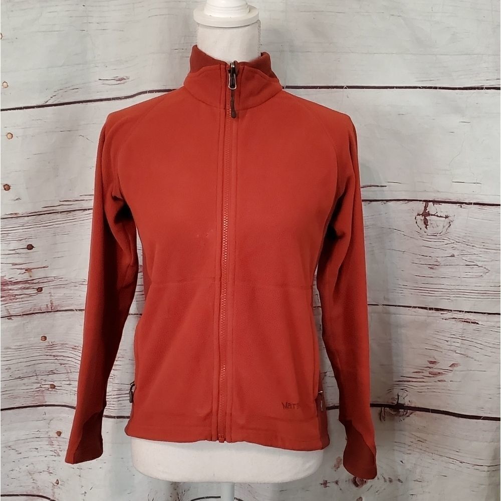 Marmot Polartec Fleece Zip Front Jacket Size Small